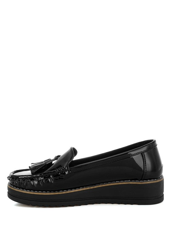 Tassel Flatform Loafers