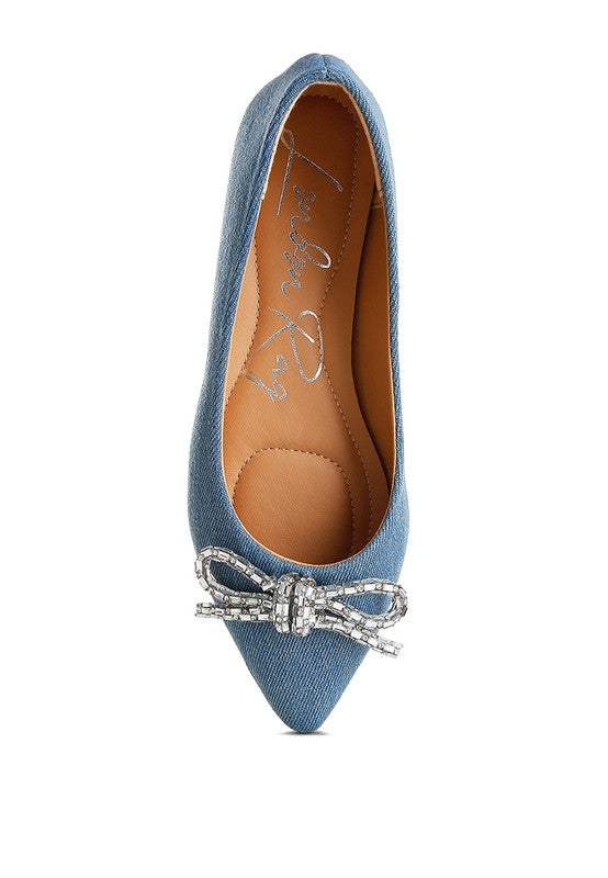 Bow Detail Ballet Flats