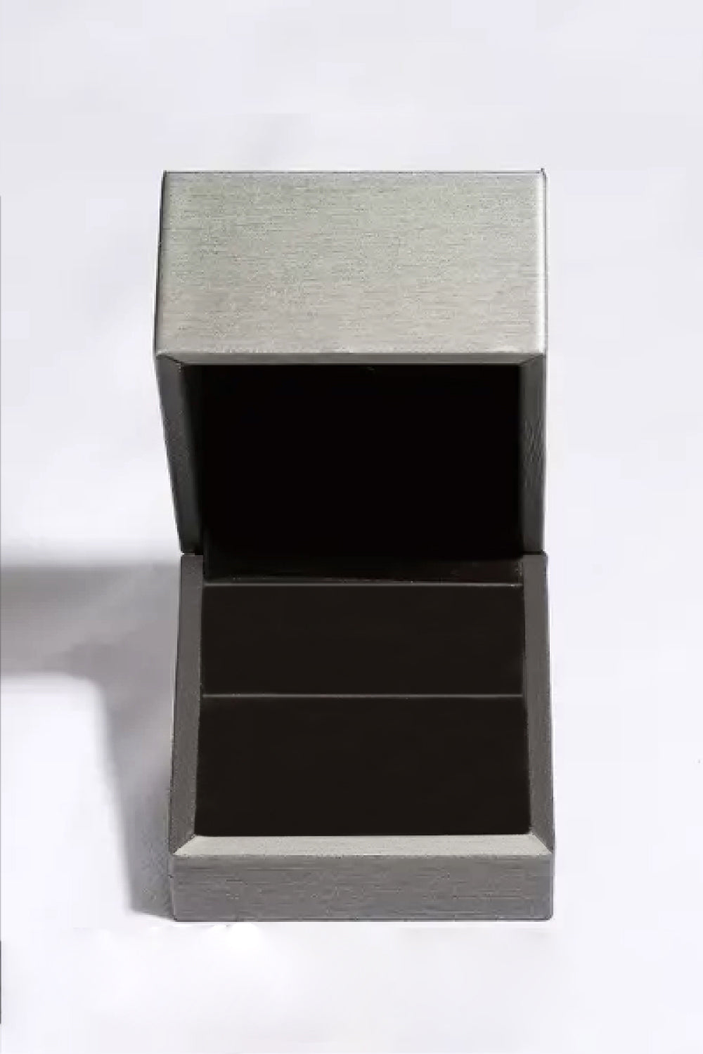 1 Carat Moissanite Heart Sterling Silver Ring in Silver - women's ring