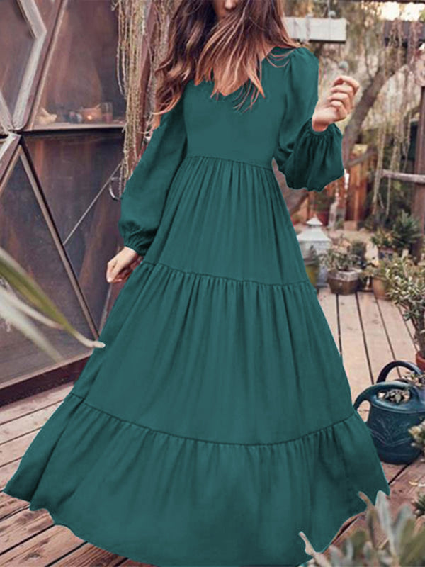 Swing Tiered Maxi Dress