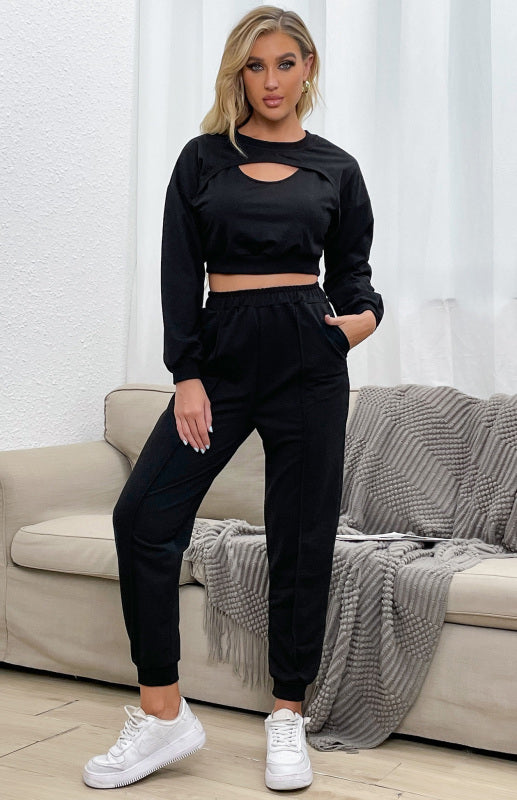 Shrug Jogger Pants Set