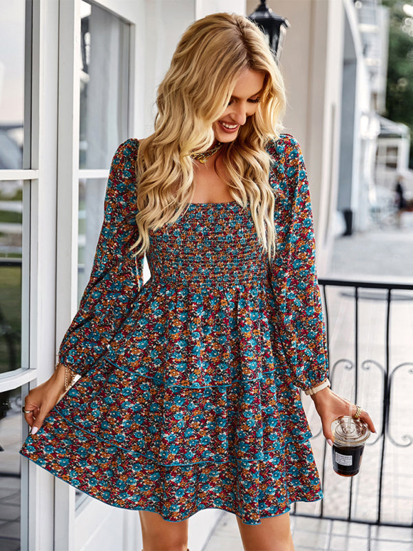 Smocked Tiered Maxi Dress