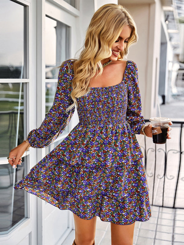 Smocked Tiered Maxi Dress