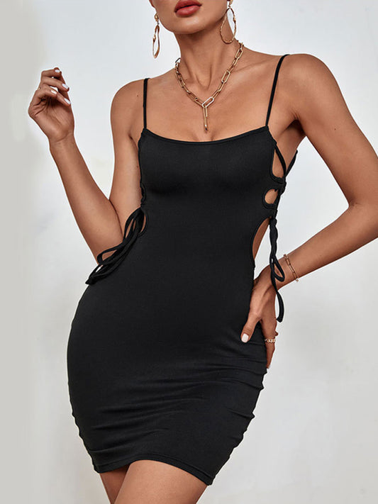 Open-Side Bodycon Dress