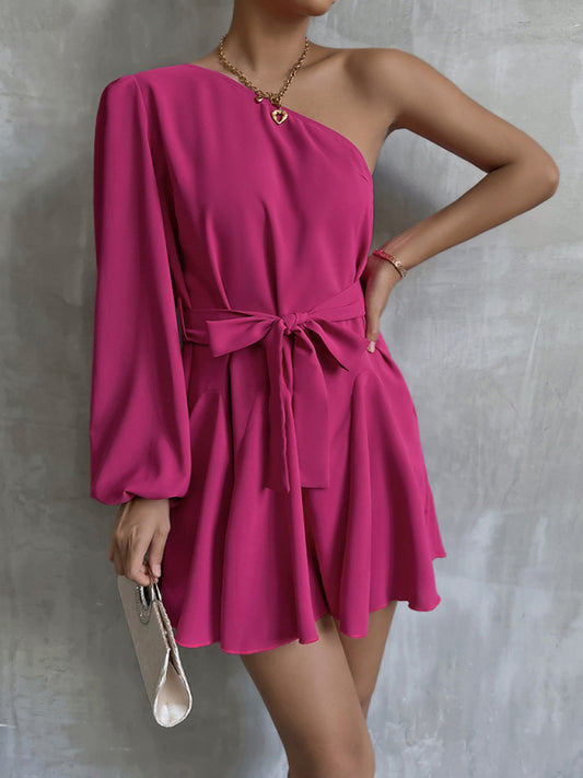 One Shoulder Midi Dress