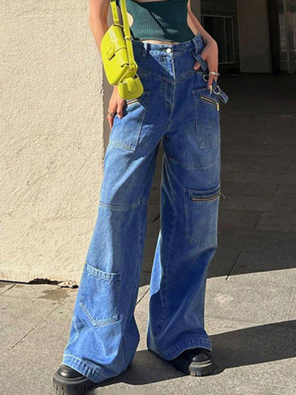 Cargo Super Baggy Leg Jeans