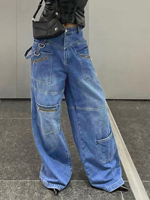 Cargo Super Baggy Leg Jeans