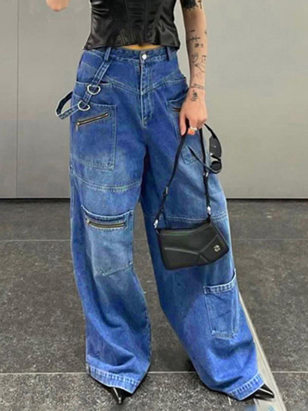 Cargo Super Baggy Leg Jeans