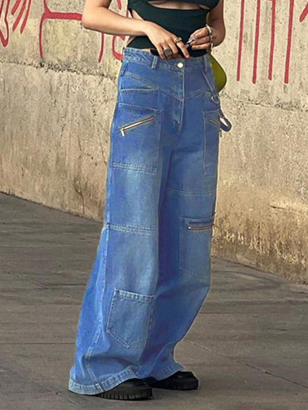 Cargo Super Baggy Leg Jeans