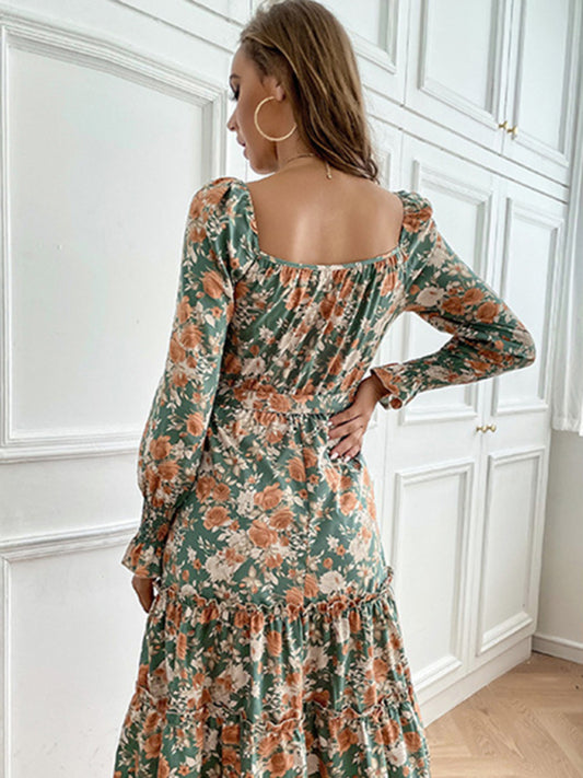 Floral Print Woven Dress