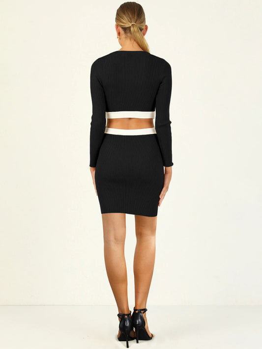 Cut Out Knitted Dress