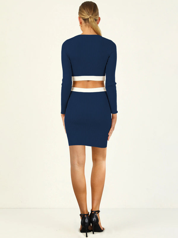 Cut Out Knitted Dress