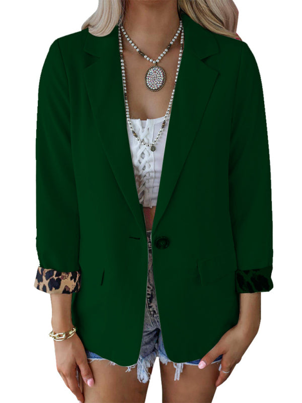 Roll Sleeve Blazer