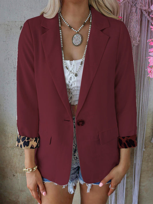 Roll Sleeve Blazer