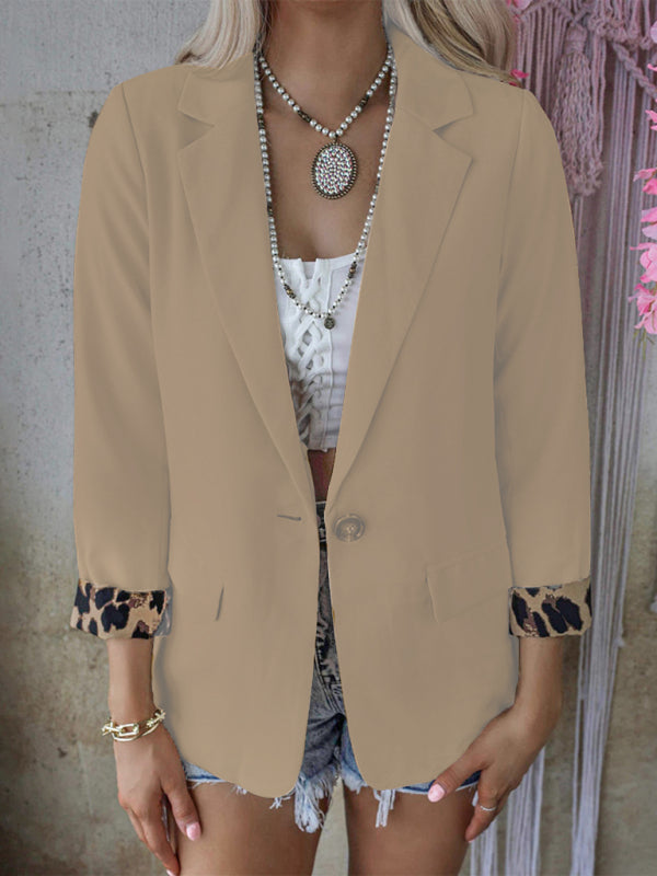 Roll Sleeve Blazer