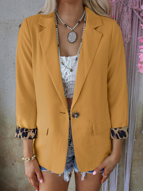 Roll Sleeve Blazer
