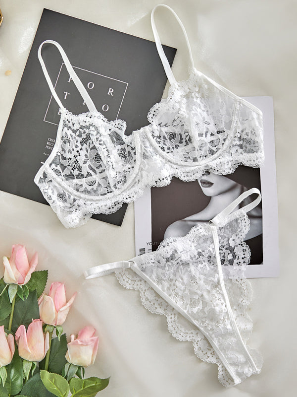 Lace Panty Lingerie Set