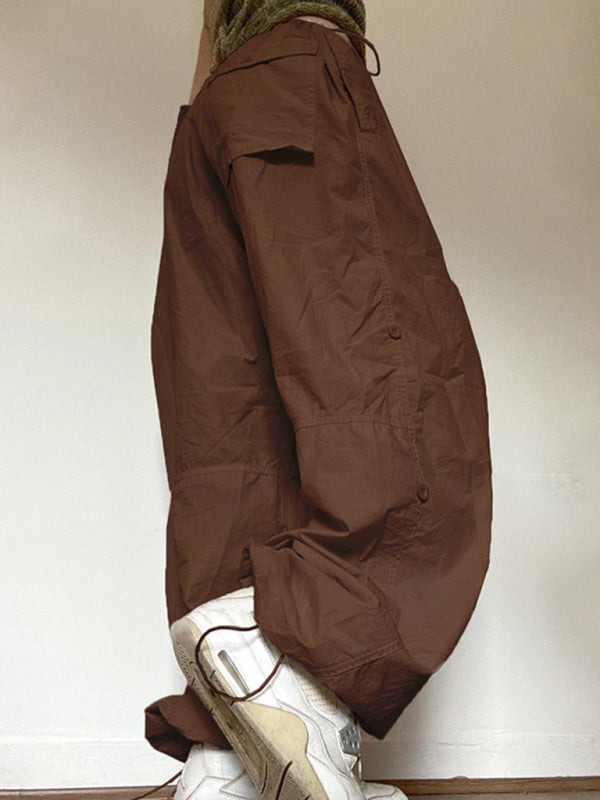 Baggy Cargo Parachute Pants