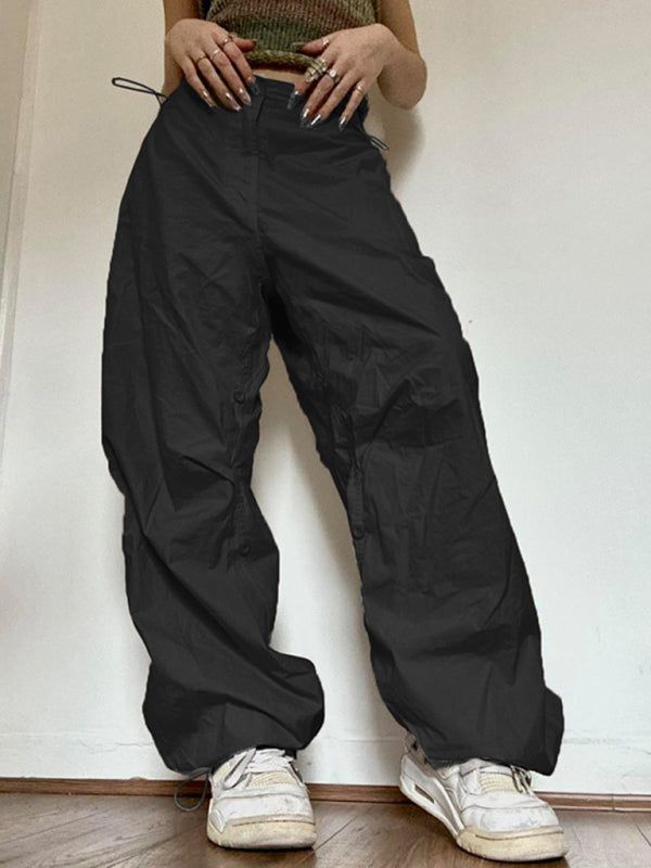 Baggy Cargo Parachute Pants – Blossom's
