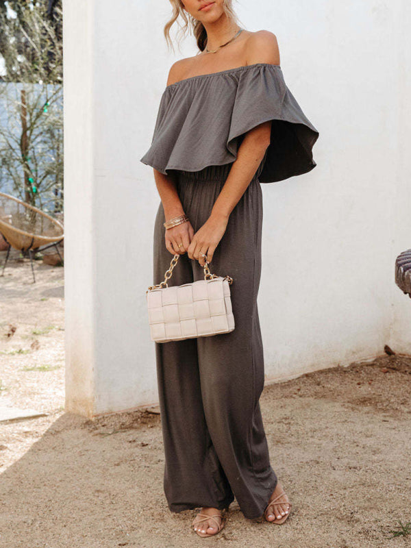 Off-The-Shoulder Jumpsuit