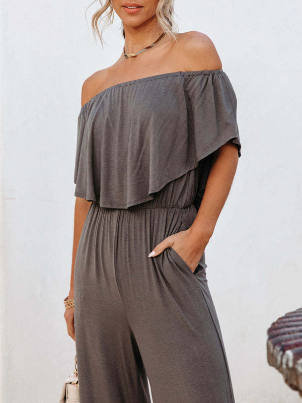 Off-The-Shoulder Jumpsuit