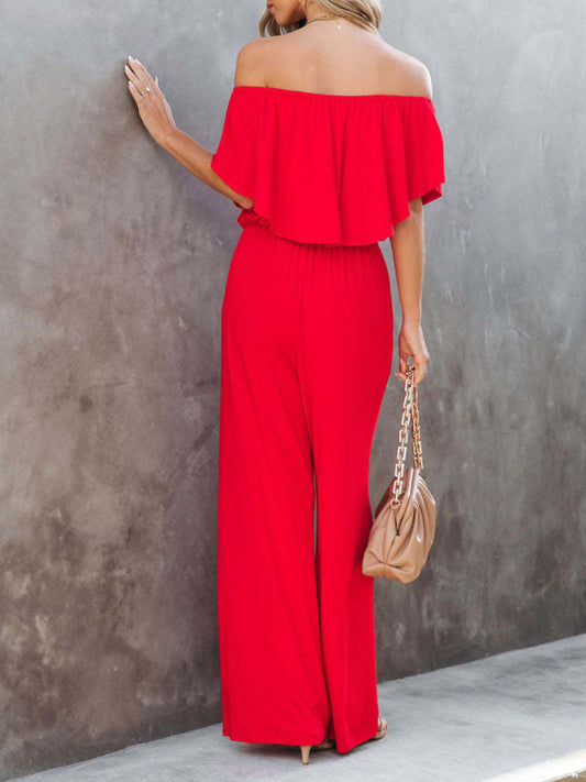 Off-The-Shoulder Jumpsuit