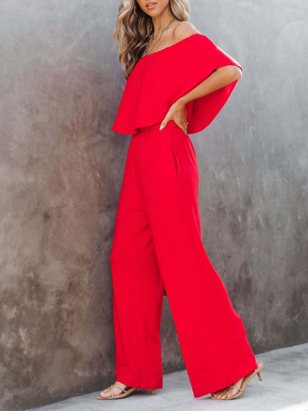 Off-The-Shoulder Jumpsuit