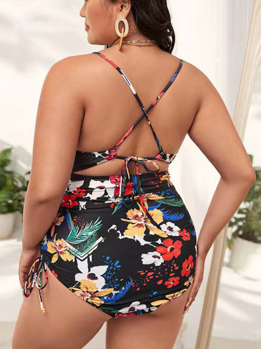 Cut-Out One-Piece Swimsuit