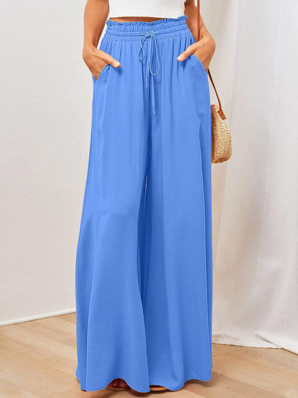 Haven Drawstring Wide Leg Pants