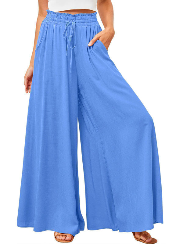 Haven Drawstring Wide Leg Pants