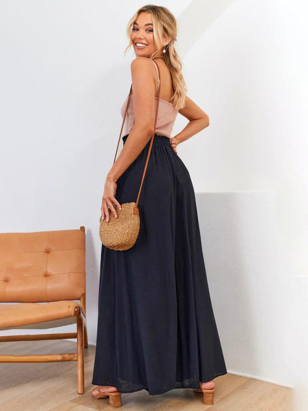 Haven Drawstring Wide Leg Pants