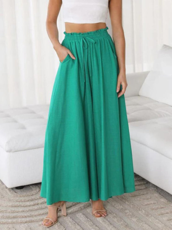 Haven Drawstring Wide Leg Pants