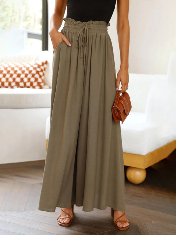 Haven Drawstring Wide Leg Pants