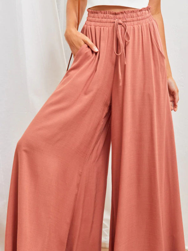 Haven Drawstring Wide Leg Pants