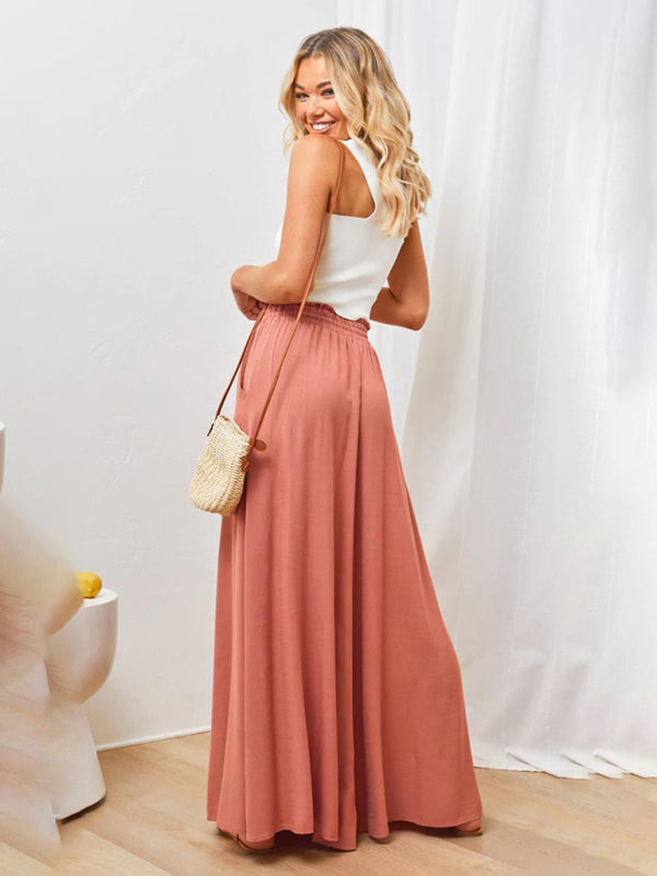 Haven Drawstring Wide Leg Pants