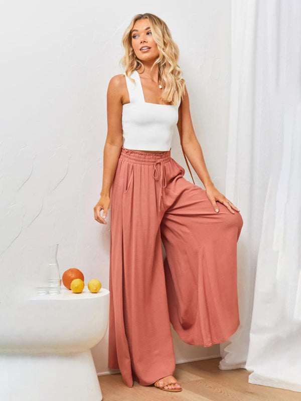 Haven Drawstring Wide Leg Pants