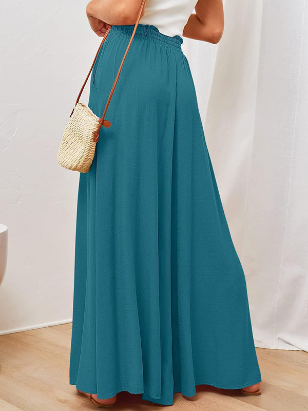 Haven Drawstring Wide Leg Pants