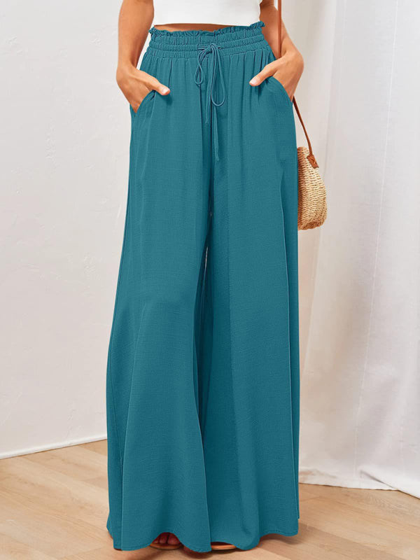 Haven Drawstring Wide Leg Pants