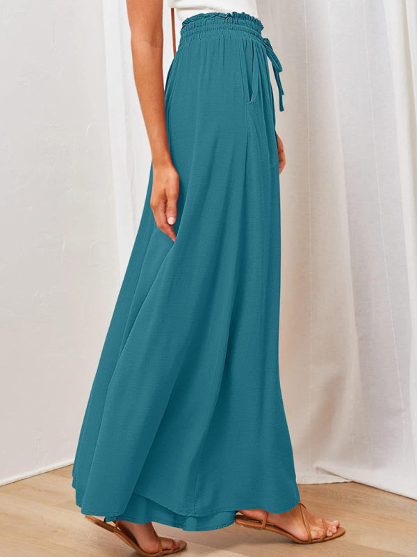 Haven Drawstring Wide Leg Pants