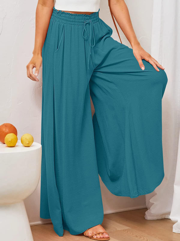 Haven Drawstring Wide Leg Pants