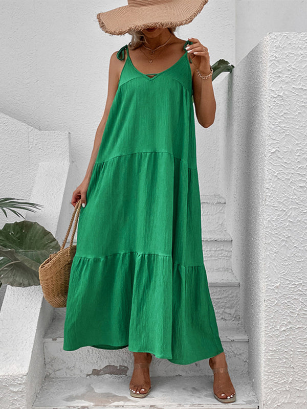 Sleeveless Tiered Dress