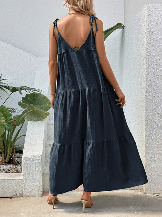 Sleeveless Tiered Dress