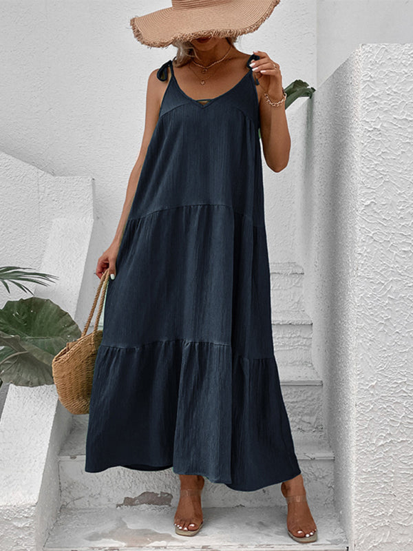 Sleeveless Tiered Dress