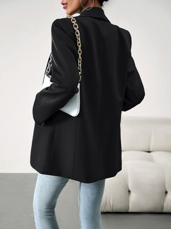 Classic Open Front Blazer