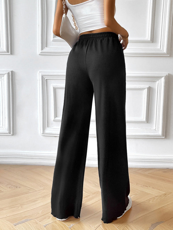 Scallop Hem Pull-On Pants