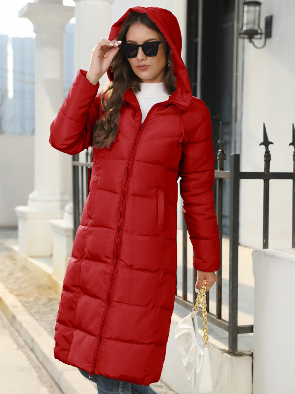 Puffer Hooded Parka Jacket