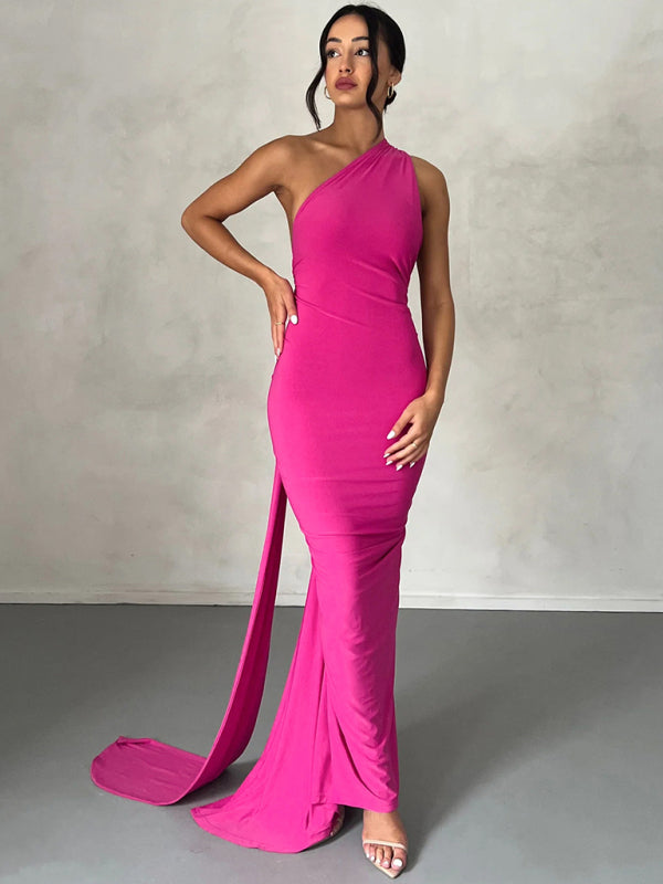 Draped Sash Dress