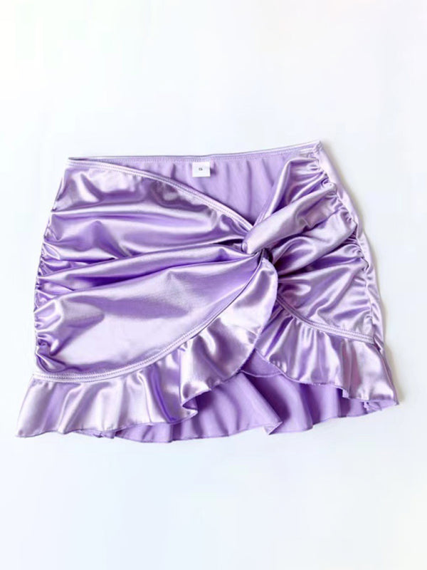 Bikini Top & Sarong Skirt Set