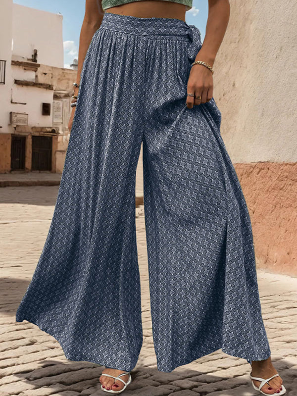 Side Tie Cutout Pants