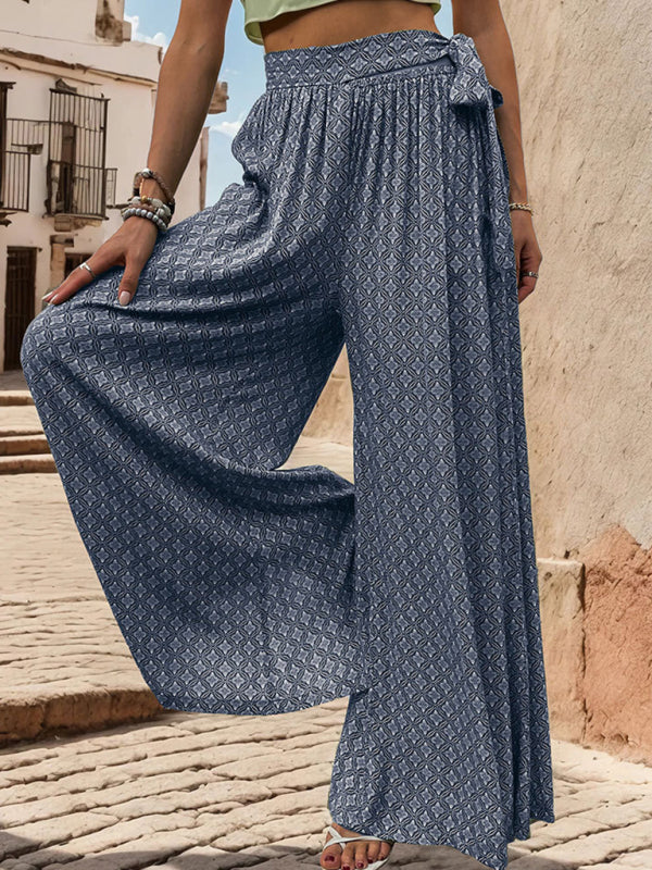 Side Tie Cutout Pants